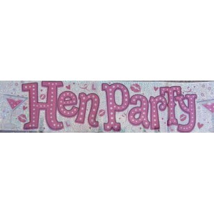 Hen Party Cocktail Double Width Banner